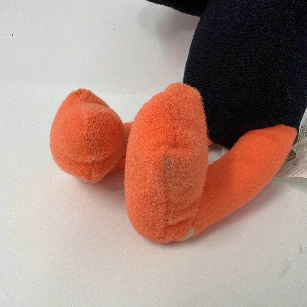 VTG Daffy Duck  1971 Warner Brothers 13 inch Plush Mighty Star Looney Tunes Read